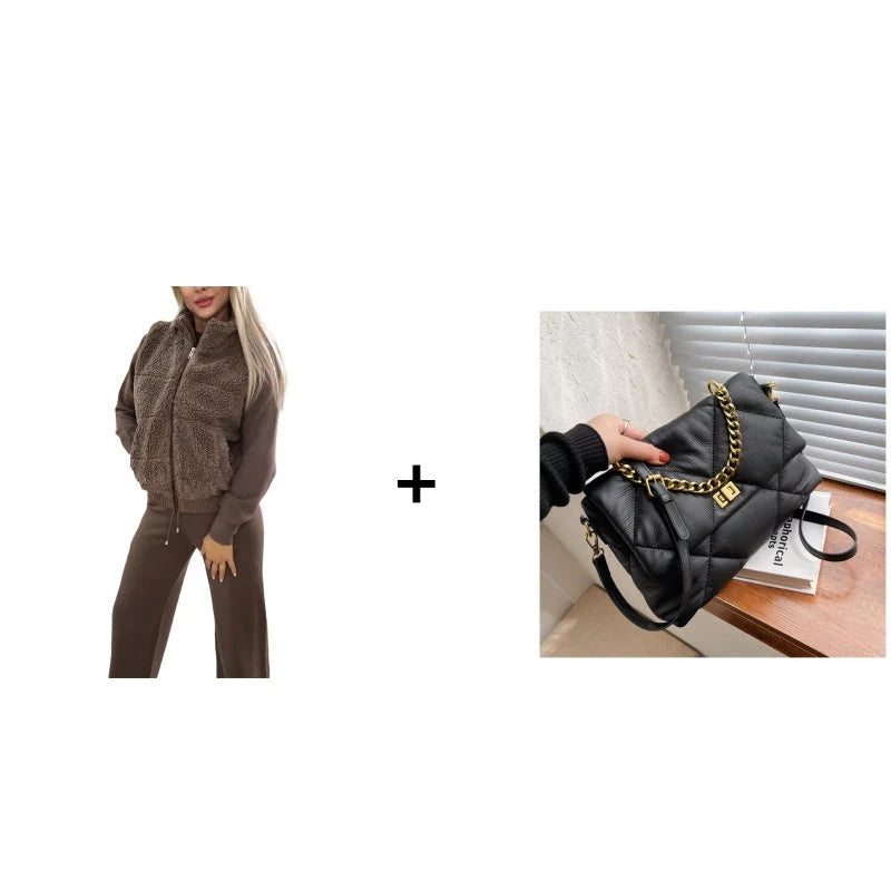 Set 3 Pezzi Caldo in Pile